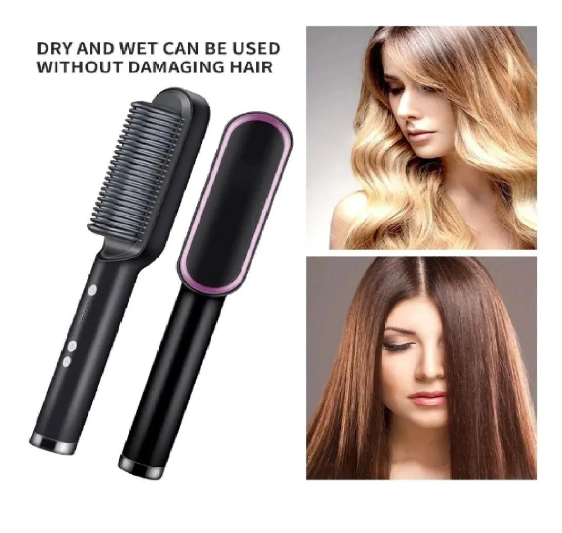 LissePro™ | Cepillo Alisador de Pelo Profesional